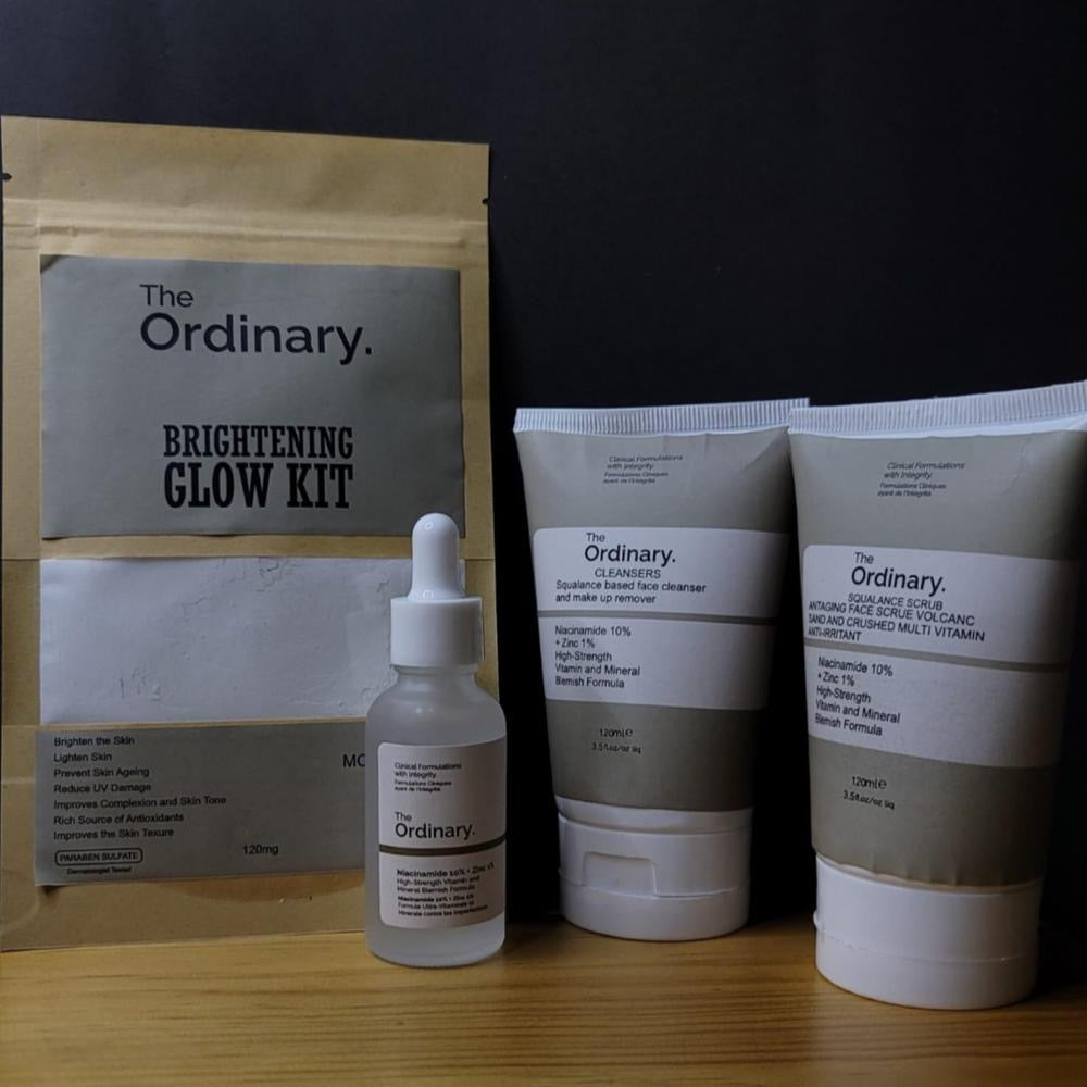 The Ordinary Brightening Glow Kit - Pack of 4