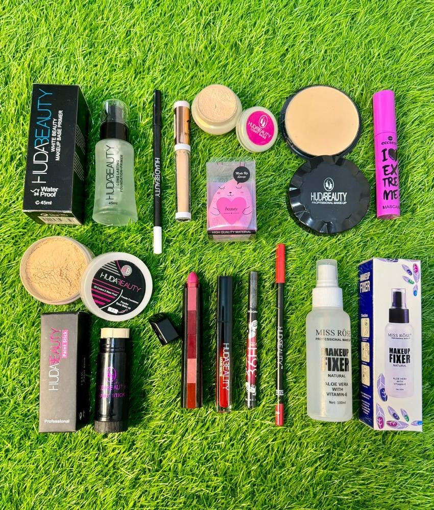 12 in 1 Makeup Deal - Complete Beauty Essentials Pack with 12 Pcs