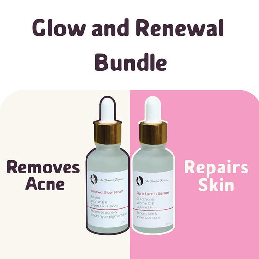 Glow and Renewal Bundle – Dual Serum Set (2 x 30ml)