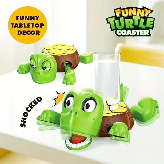 One Sea Turtle Coaster with "Ouch!"